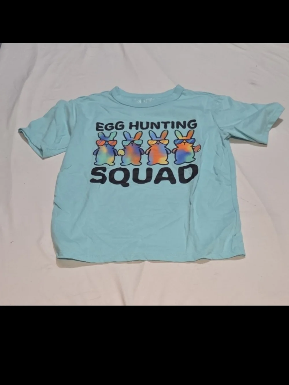 Children's Place boys 7-8 Easter bunny squad shirt #05